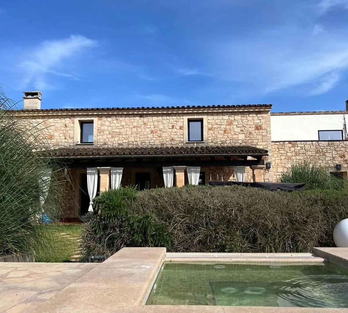 别墅 Mallorca Finca Gallo Negro Santanyi Campos Gesamte Unterkunft Social Media